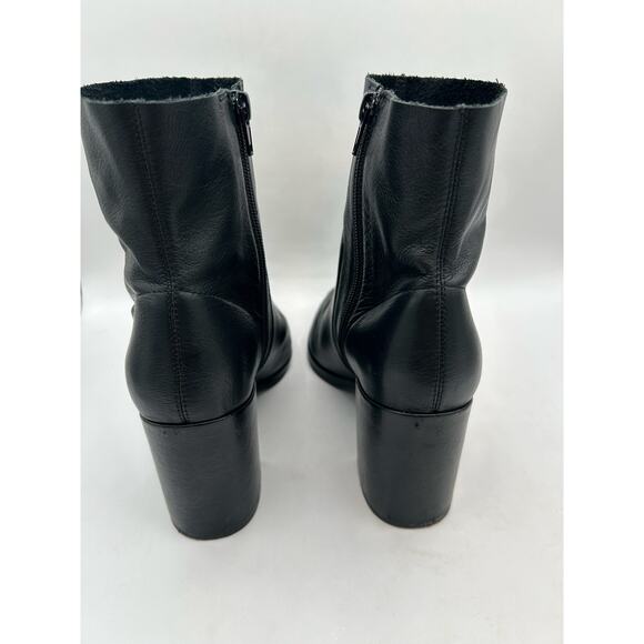 Tony Bianco Brazon Leather Heeled Bootie in Black Luxe Size 8.5 REVOLVE - Picture 7 of 10